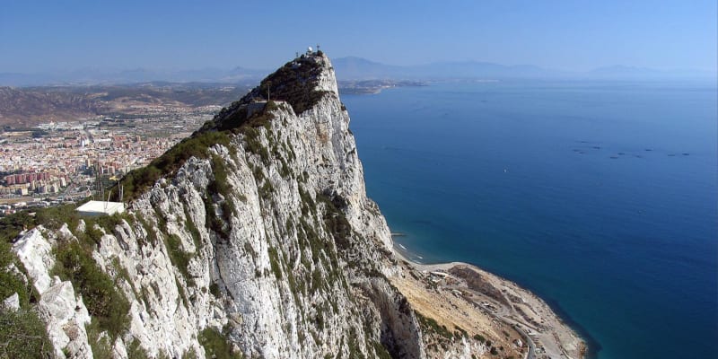 Gibraltarská skála byla svědkem ohromné potopy