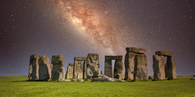Stonehenge - nejznámější megalitická památka Velké Británie