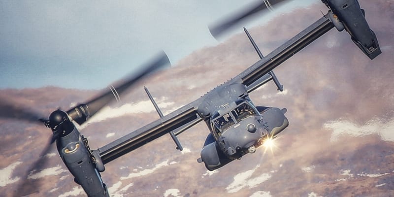 V-22 Osprey v akci