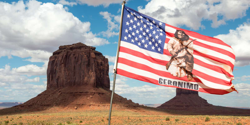 Geronimo je jedním ze symbolů Ameriky