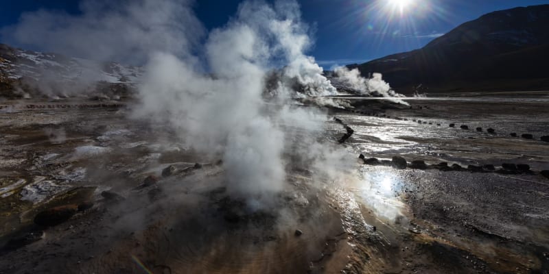 Geotermální energie ve vulkanických oblastech by pro nás mohla být velmi užitečná.