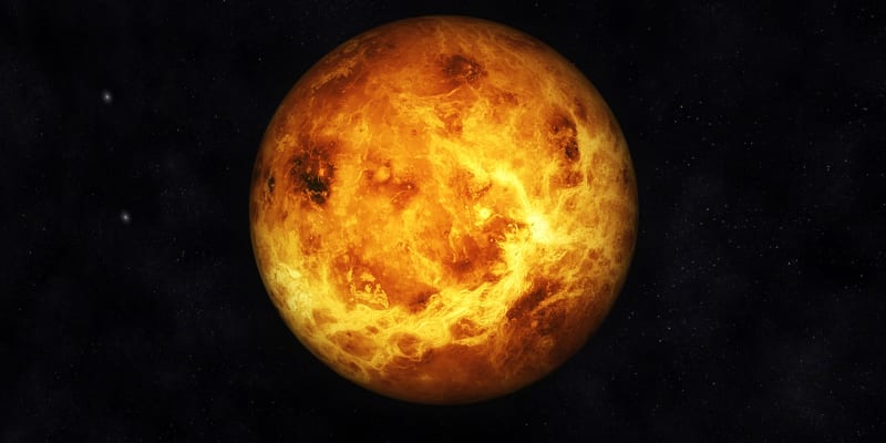 Planeta Venuše je ze Země vidět jen před úsvitem nebo po soumraku