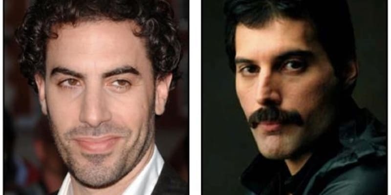 Sacha Baron Cohen a Freddie Mercury