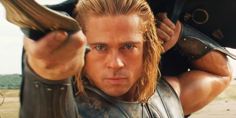Brad Pitt jako Achilles