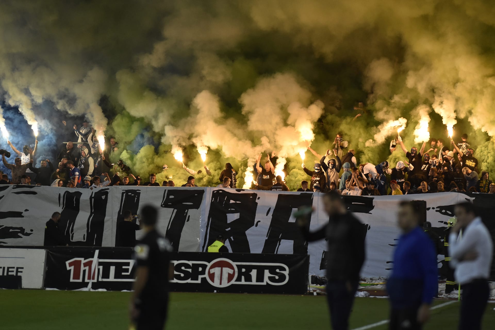 Fanoušci Ultras Ostravského Baníku