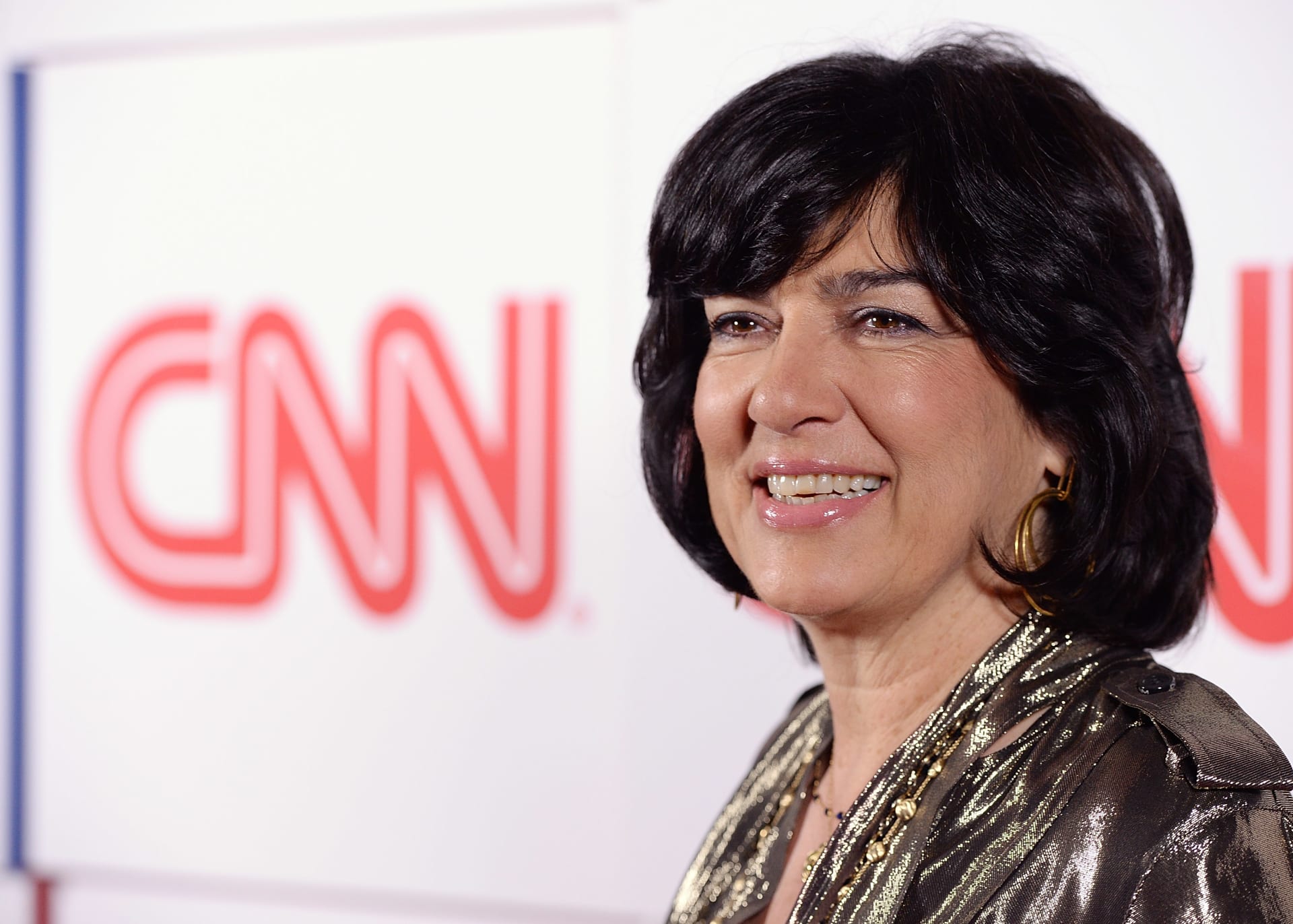 Novinářka Christiane Amanpourová na akci CNN v roce 2014.