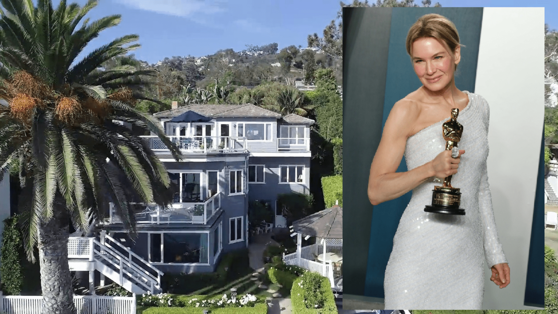 Herečka si pronajala dům v kalifornském městě Laguna Beach