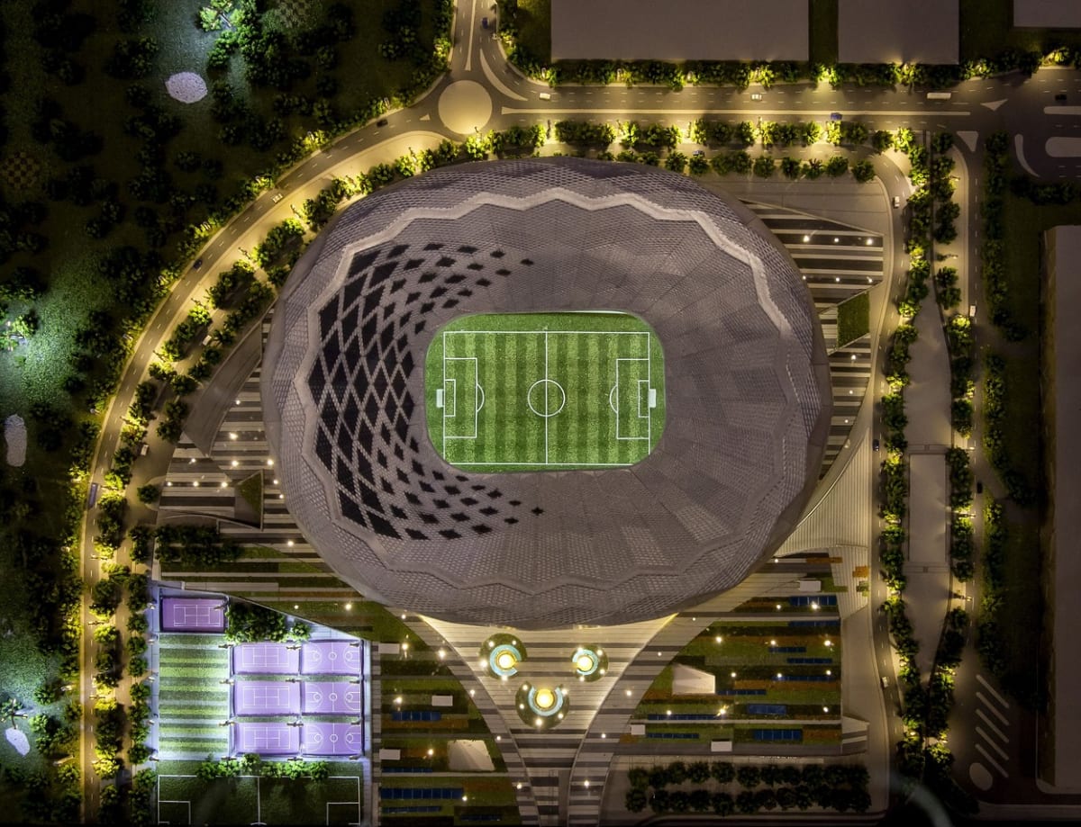 Stadion Education City v Kataru.