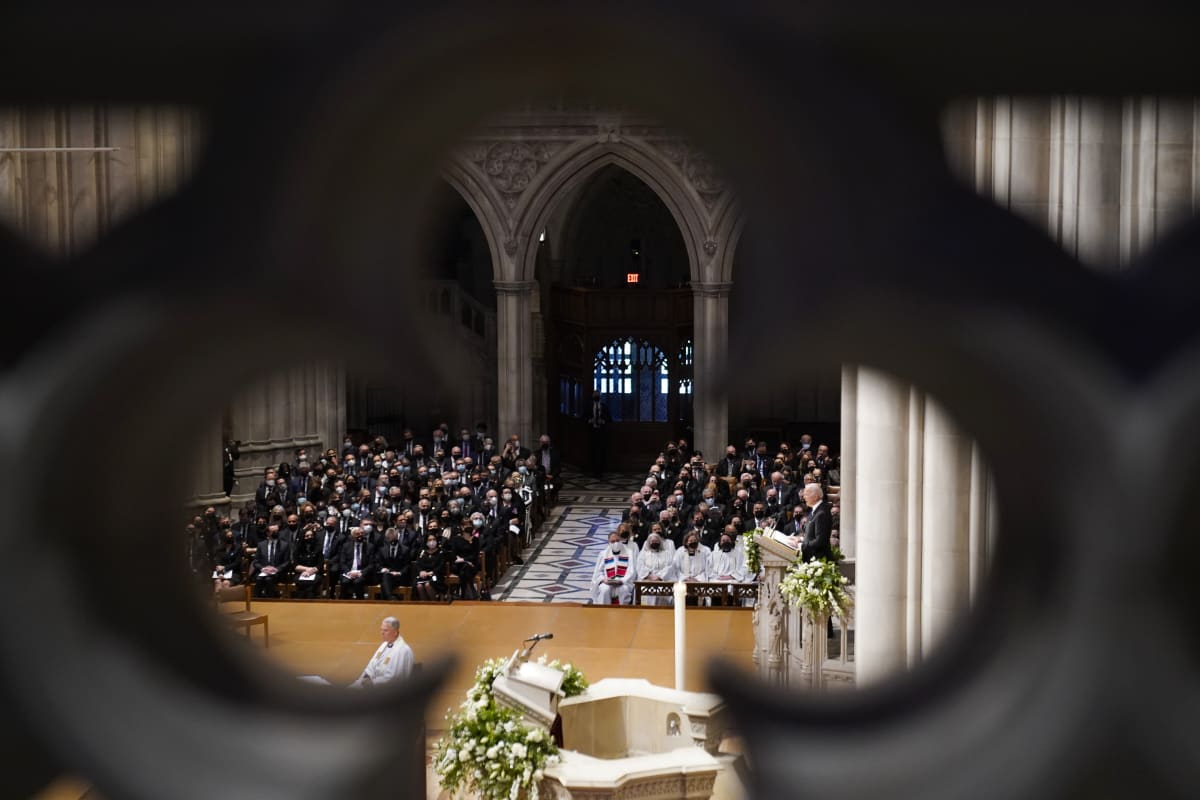 Pohřeb Madeleine Albrightové ve Washingtonské národní katedrále
