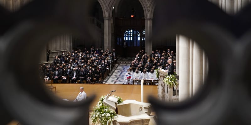 Pohřeb Madeleine Albrightové ve Washingtonské národní katedrále