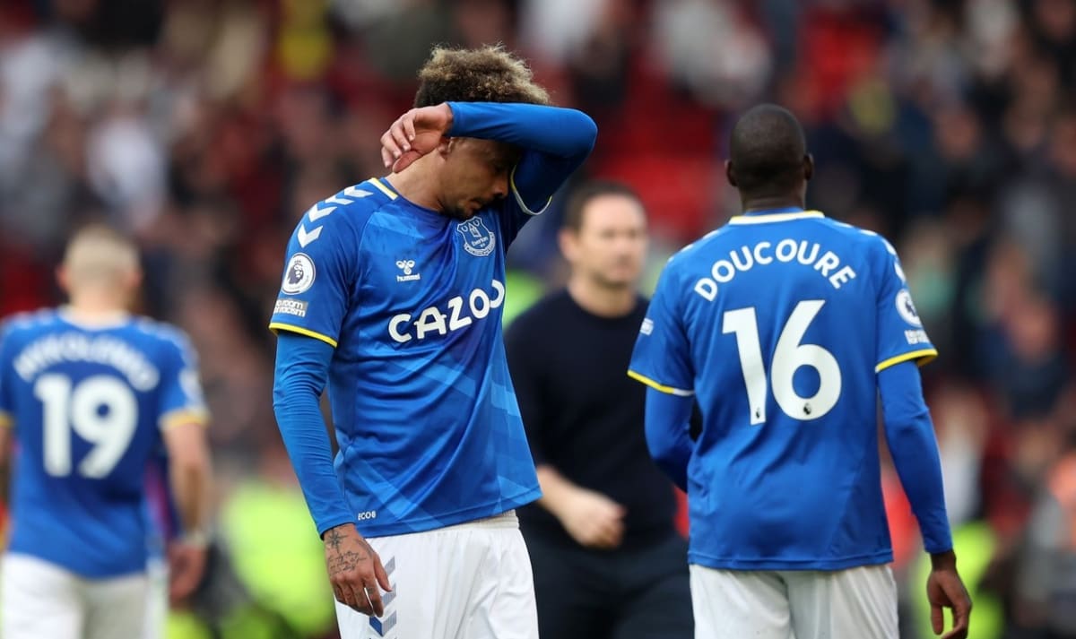 Evertonu hrozí sestup z elitní anglické soutěže po 71 letech.