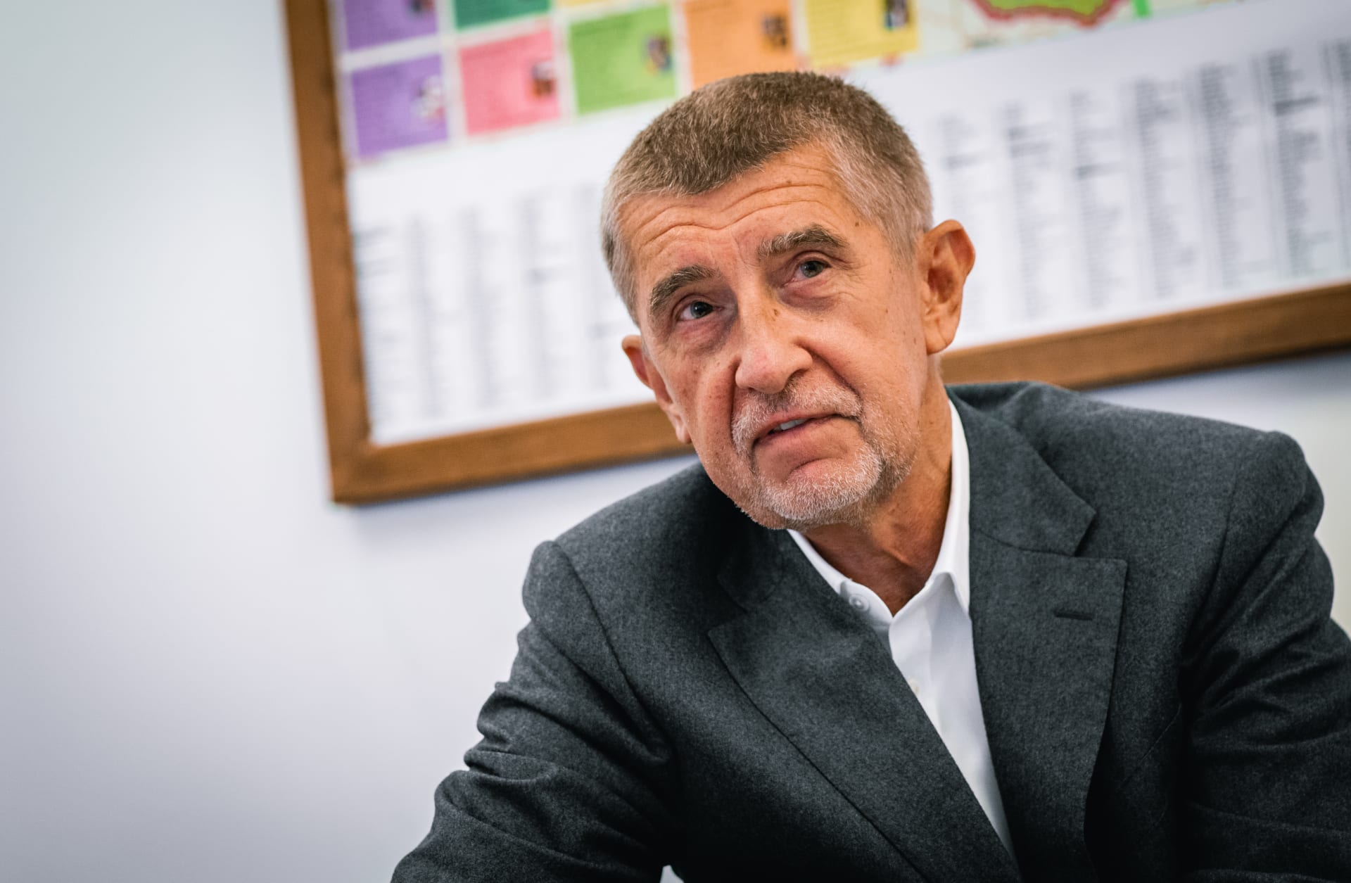 Předseda opozičního hnutí ANO Andrej Babiš