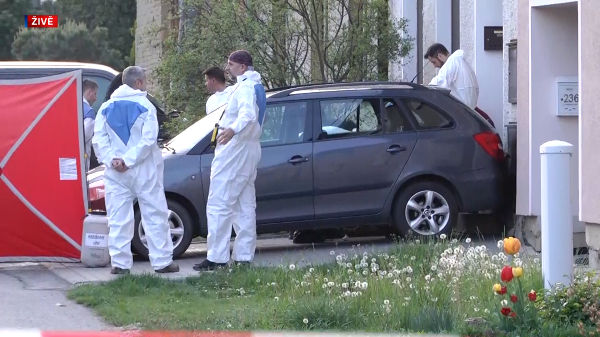 Policisté zasahují po rodinné tragédii v Kostelci na Hané.