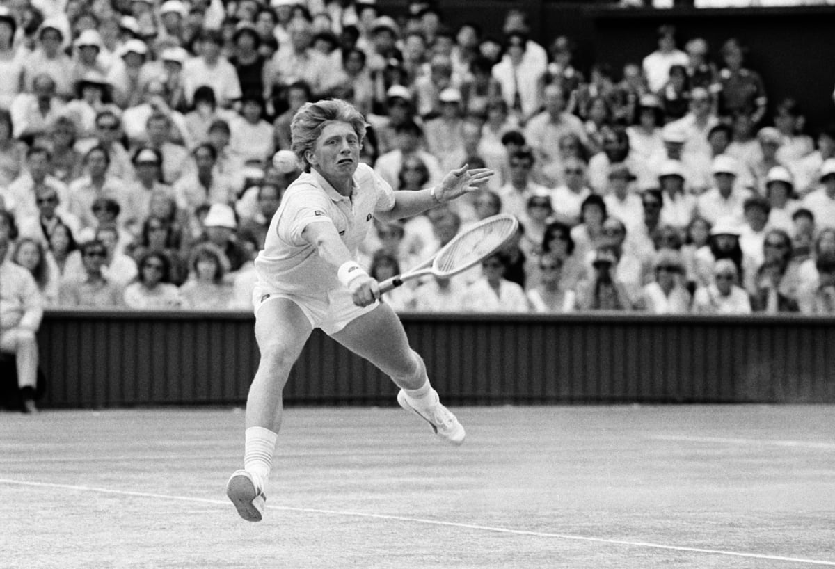 Becker vyhrál poprvé Wimbledon už v 17 letech.