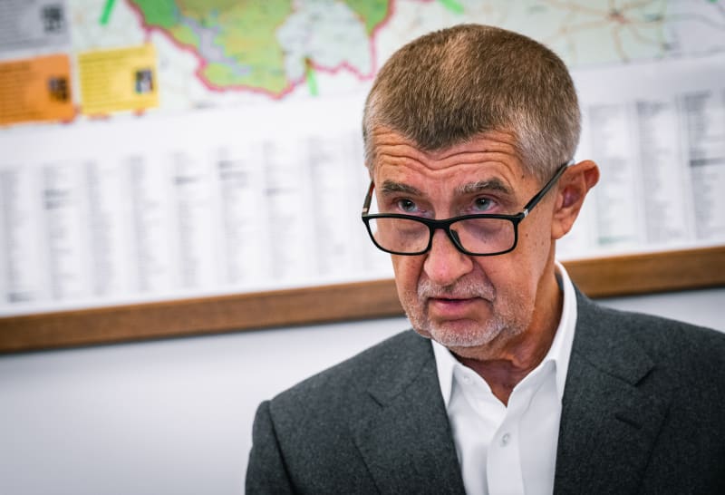 Předseda opozičního hnutí ANO Andrej Babiš