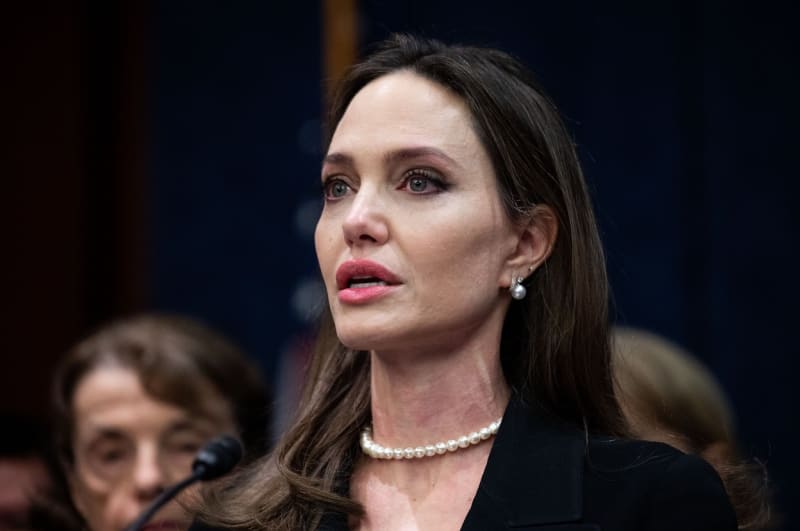 Americká herečka Angelina Jolieová