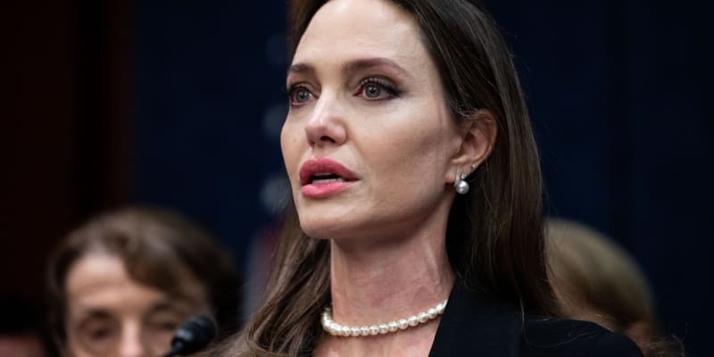 Americká herečka Angelina Jolieová