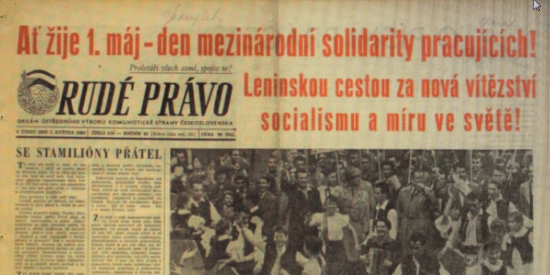 Noviny – 1. máj 1962