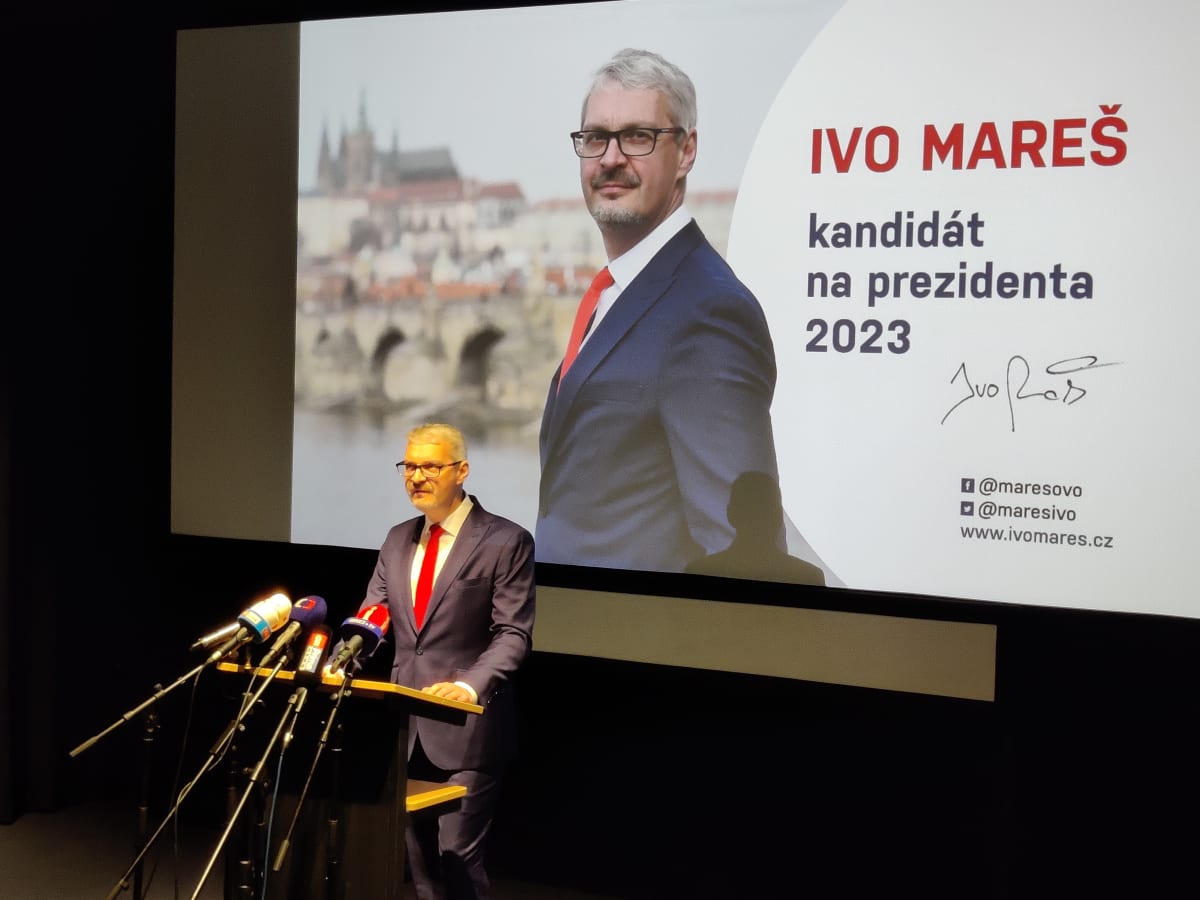 Prezidentských voleb se chce zúčastnit také mediální expert Ivo Mareš. 