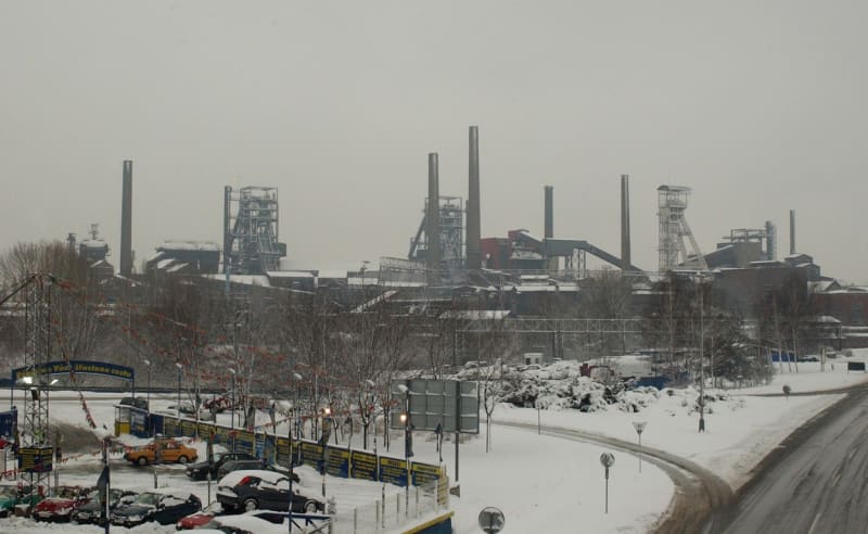 Areál firmy Vítkovice Steel.