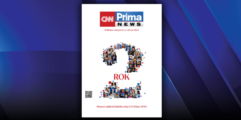 Práci celého týmu platformy CNN Prima NEWS během druhého roku shrnuje výroční magazín s číslem 2. 