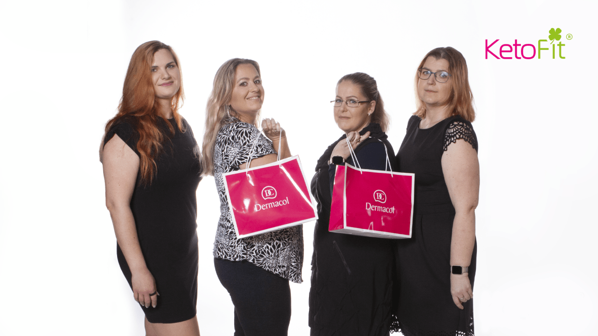 Účastnice proměny KetoFit získaly kosmetické dárky od značky Dermacol