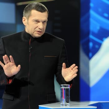 Ruský propagandista a moderátor Vladimir Solovjov