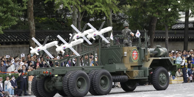 Izraelské rakety Spike má ve své výzbroji i jihokorejská armáda.