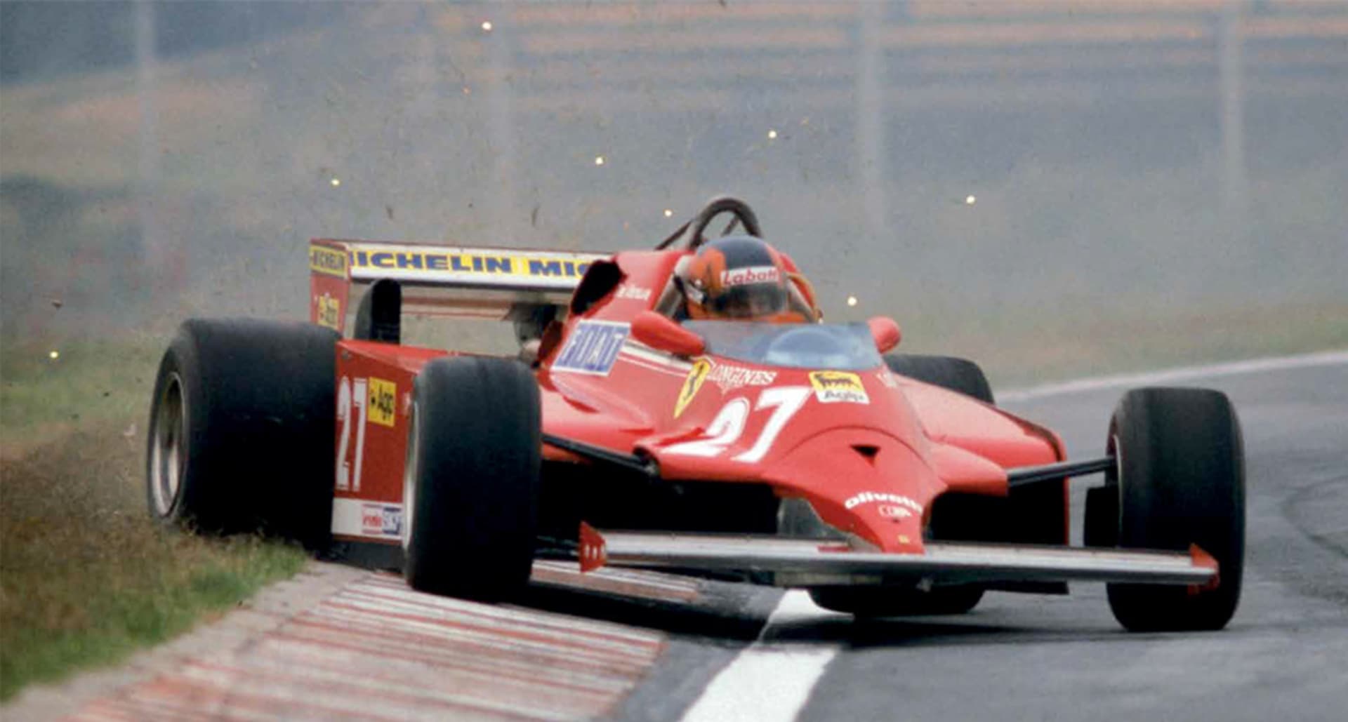 Gilles Villeneuve proslul agresivním, avšak nezákeřným způsobem jízdy.