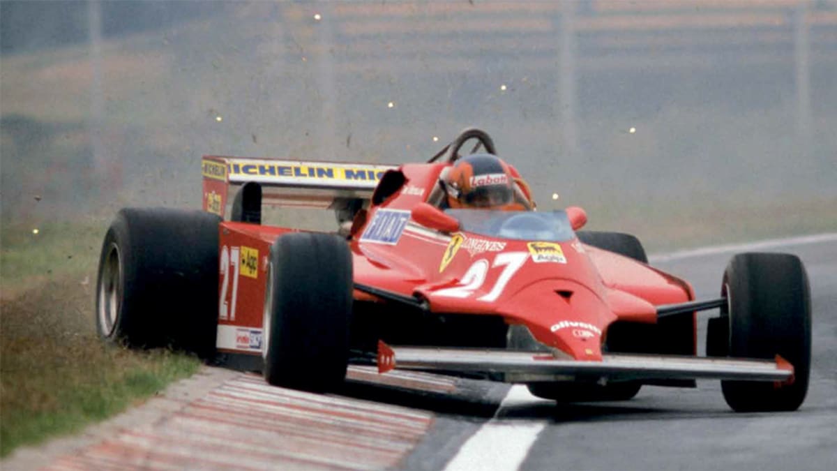 Gilles Villeneuve proslul agresivním, avšak nezákeřným způsobem jízdy.