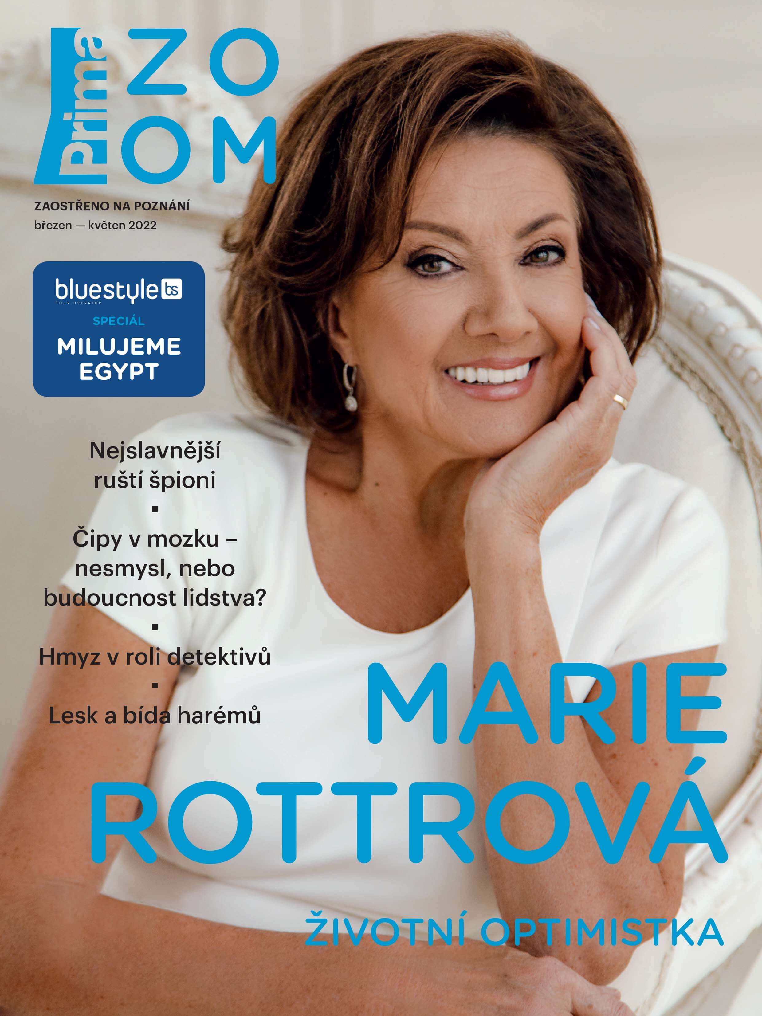 Magazín Prima ZOOM & rozhovor s Marií Rottrovou