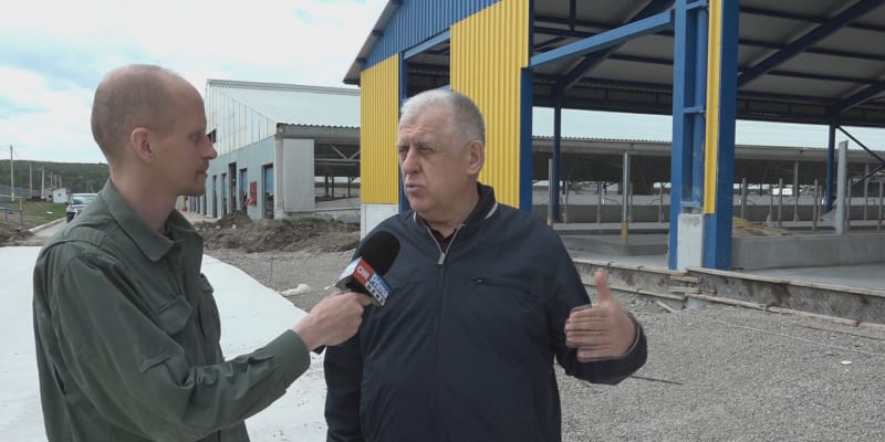Petro Ganz je jeden z největších podnikatelů v zemědělství na Ukrajině