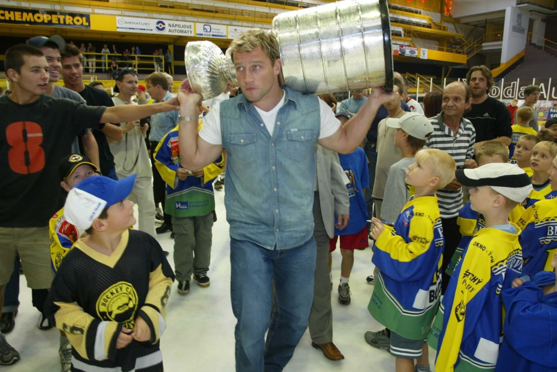 Jiří Šlégr má ve sbírce také prsten připomínající zisk Stanleyova poháru. Šlégrovi se to podařilo v roce 2002 v dresu týmu Detroit Red Wings.