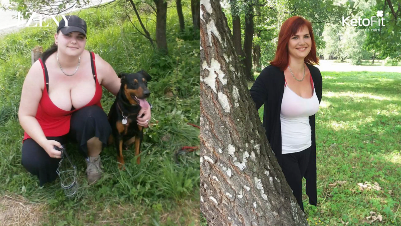 Renata začínala na 140 kilogramech. Její proměna s KetoFit je dehberoucí