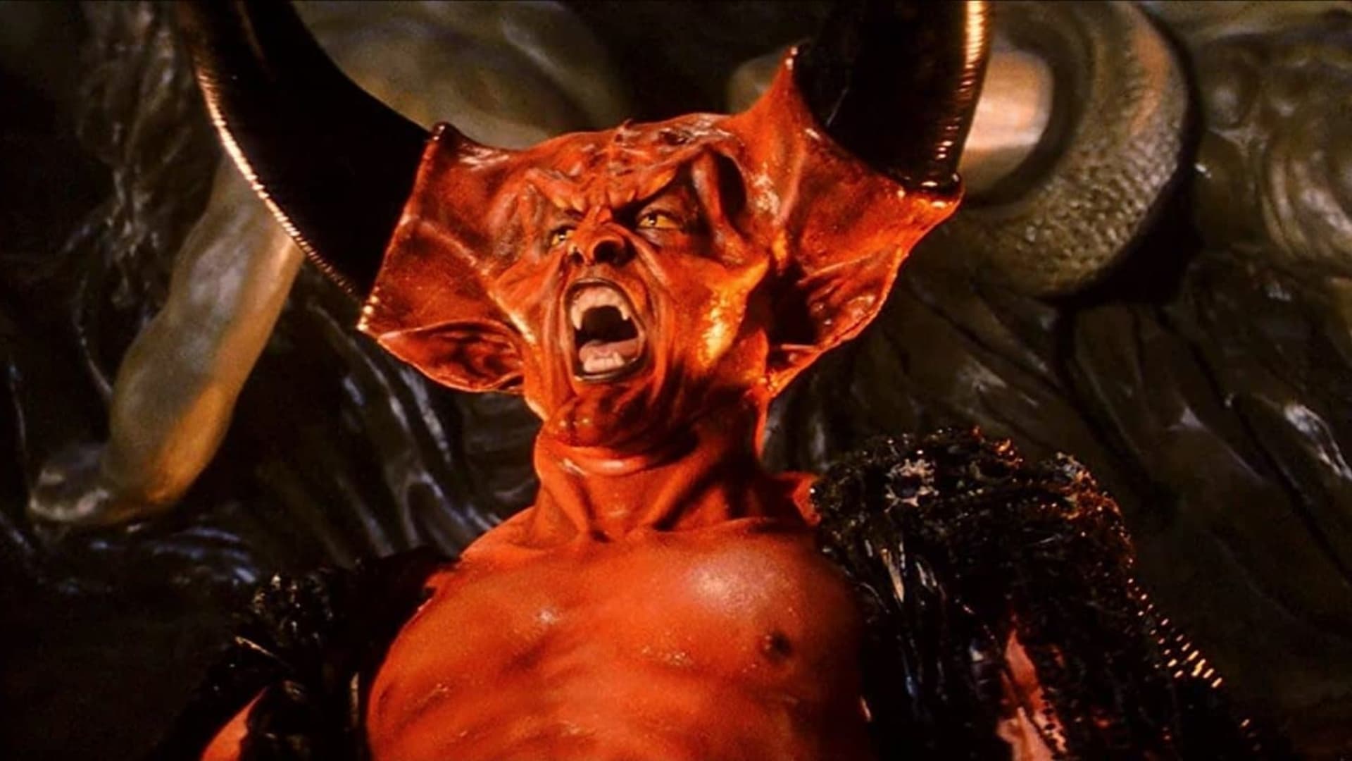 Tim Curry jako Satan ve fantasy klasice Legenda z roku 1985
