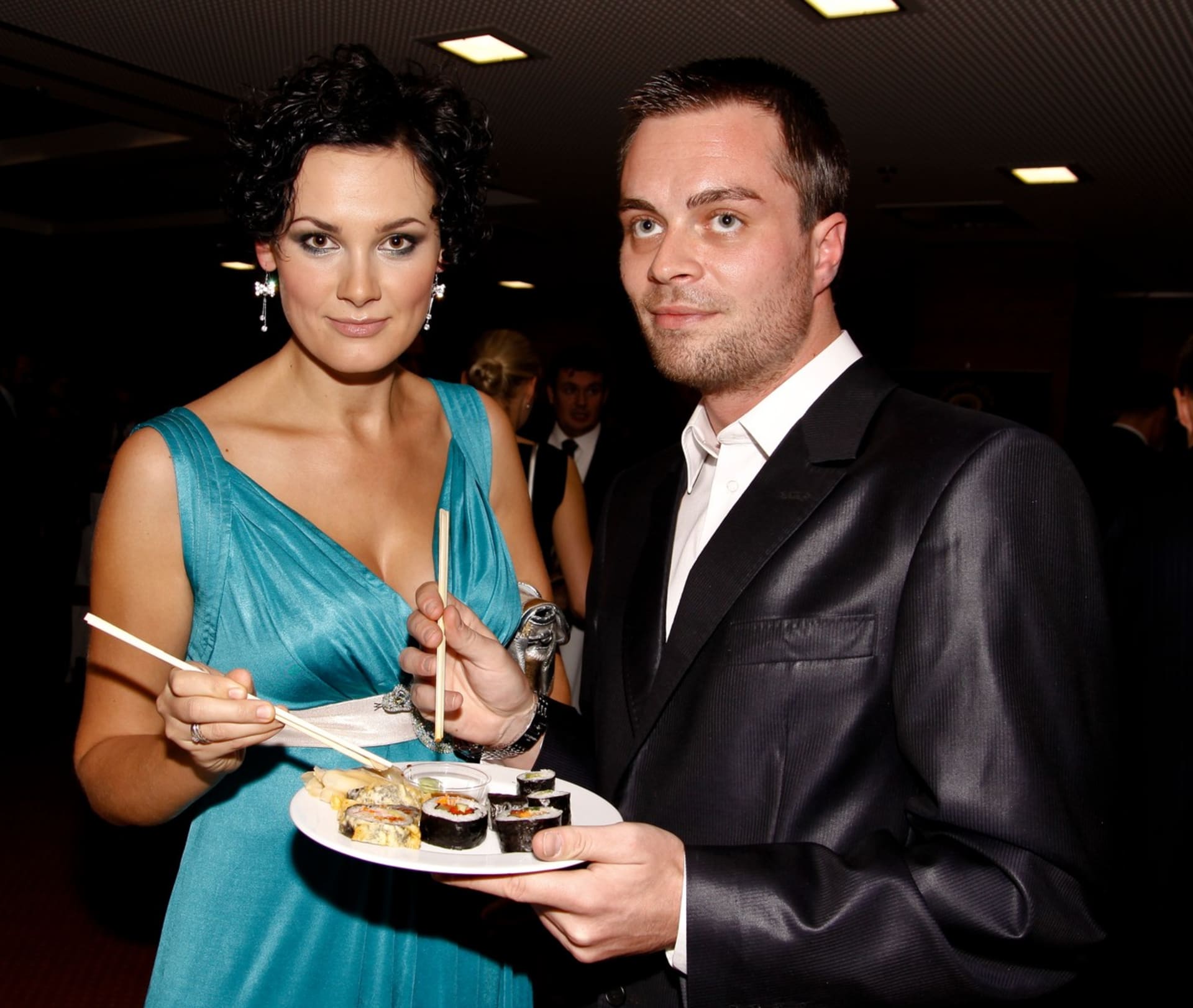 S manželem Daliborem Vajčnerem