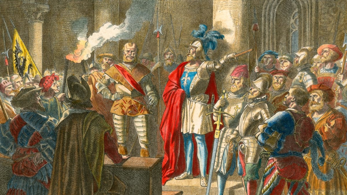 Za útokem na Řím stál Karel V.