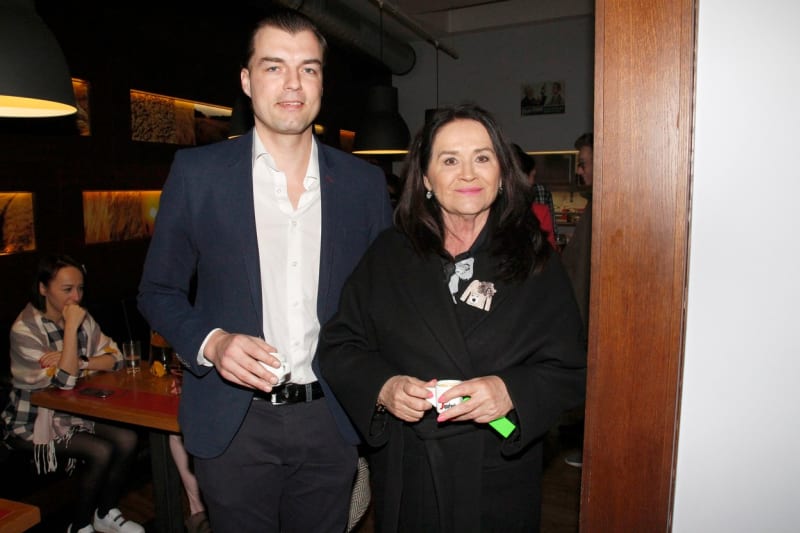 Hana Gregorová a její o 32 let mladší přítel Ondřej Koptík