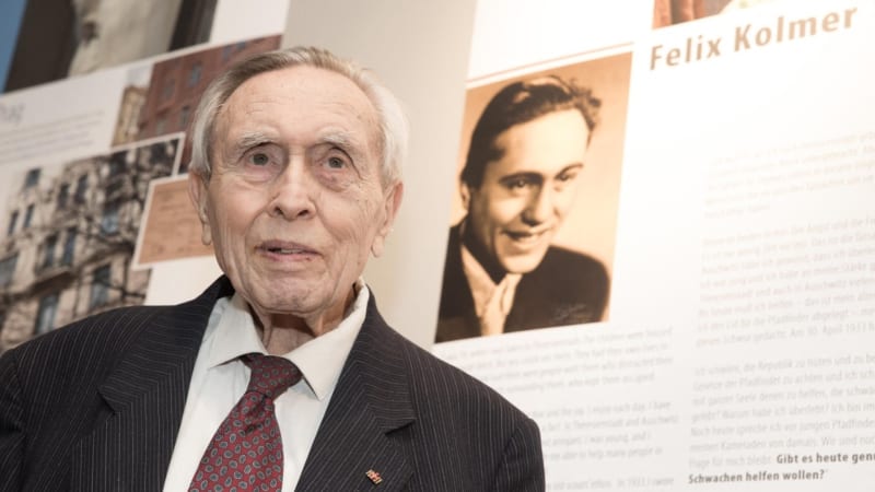 Utekl ze tří koncentračních táborů a stal se vědeckou kapacitou. Felix Kolmer dnes slaví 100. narozeniny