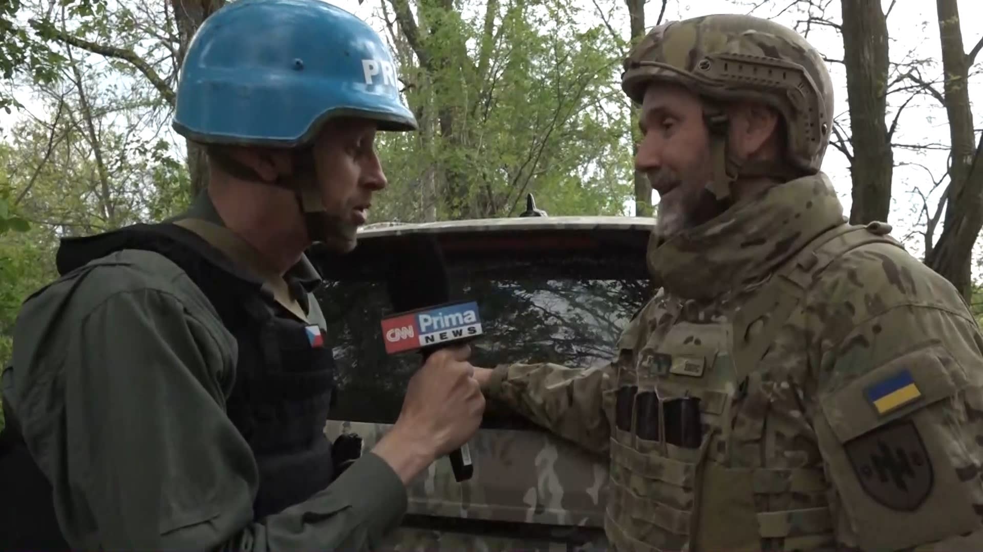 Rozhovor s ukrajinským velitelem