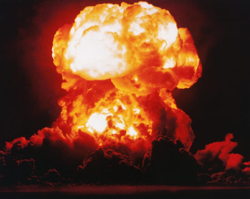Test atomové bomby zvaný Smokey