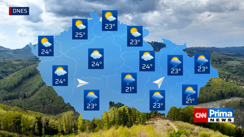 Meteorologové představili, jaké počasí lidi v Česku čeká.