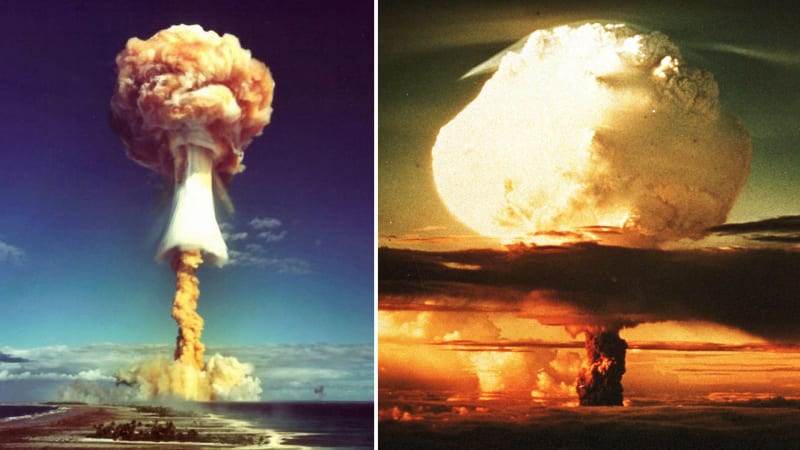 Britské testy jaderných bomb byly extrémní. První selhala, další vybuchla dvojnásobně