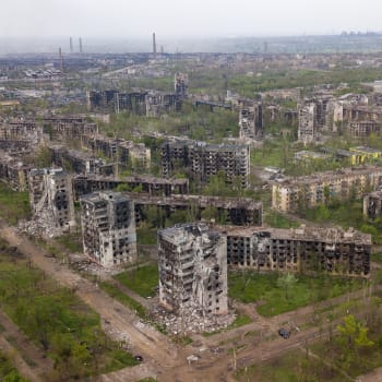 Zdevastovaný Mariupol (14.5.2022)