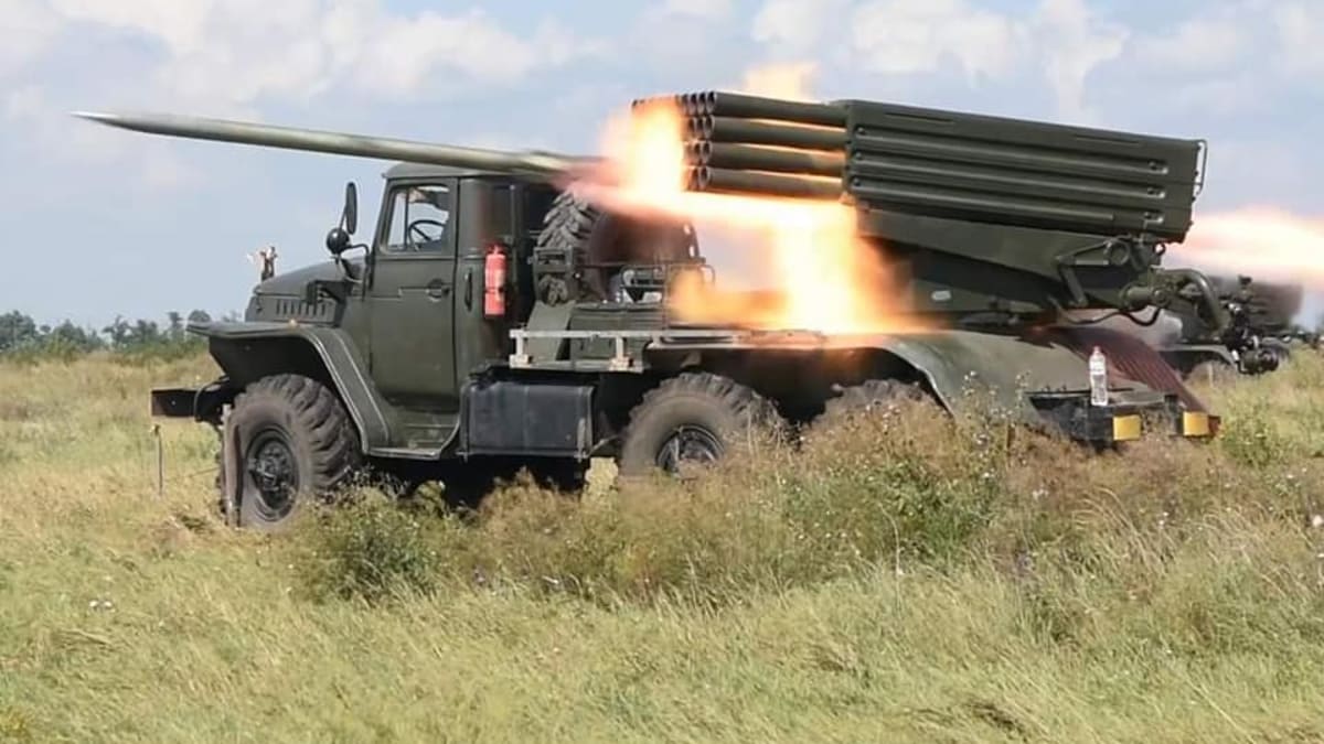 Ukrajinský salvový raketomet, 4. května