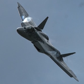 Ruská chlouba stíhací letoun Suchoj Su-57