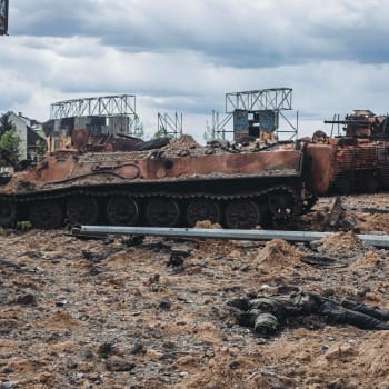 Následky bojů u Charkova, 10. května 2022