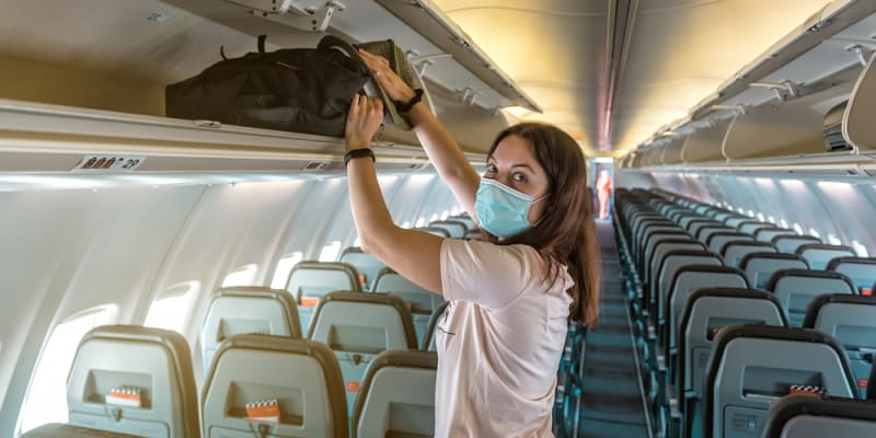 Jak je to s ochranou dýchacích cest na palubě letadla?