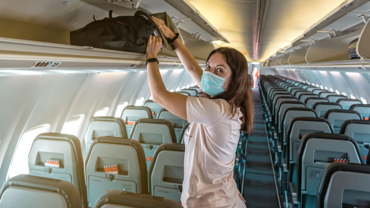 Jak je to s ochranou dýchacích cest na palubě letadla?