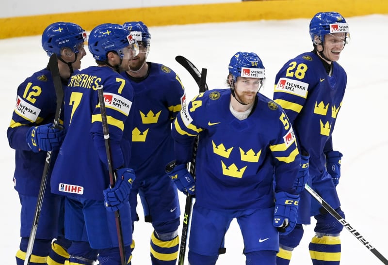 Hokejisté Švédska patří mezi aspiranty na celkové vítězství
